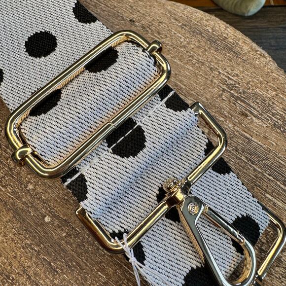 Wide Polka Dot Purse Strap Crossbody Guitar Strap NEW FAST SHIP - Picture 4 of 4